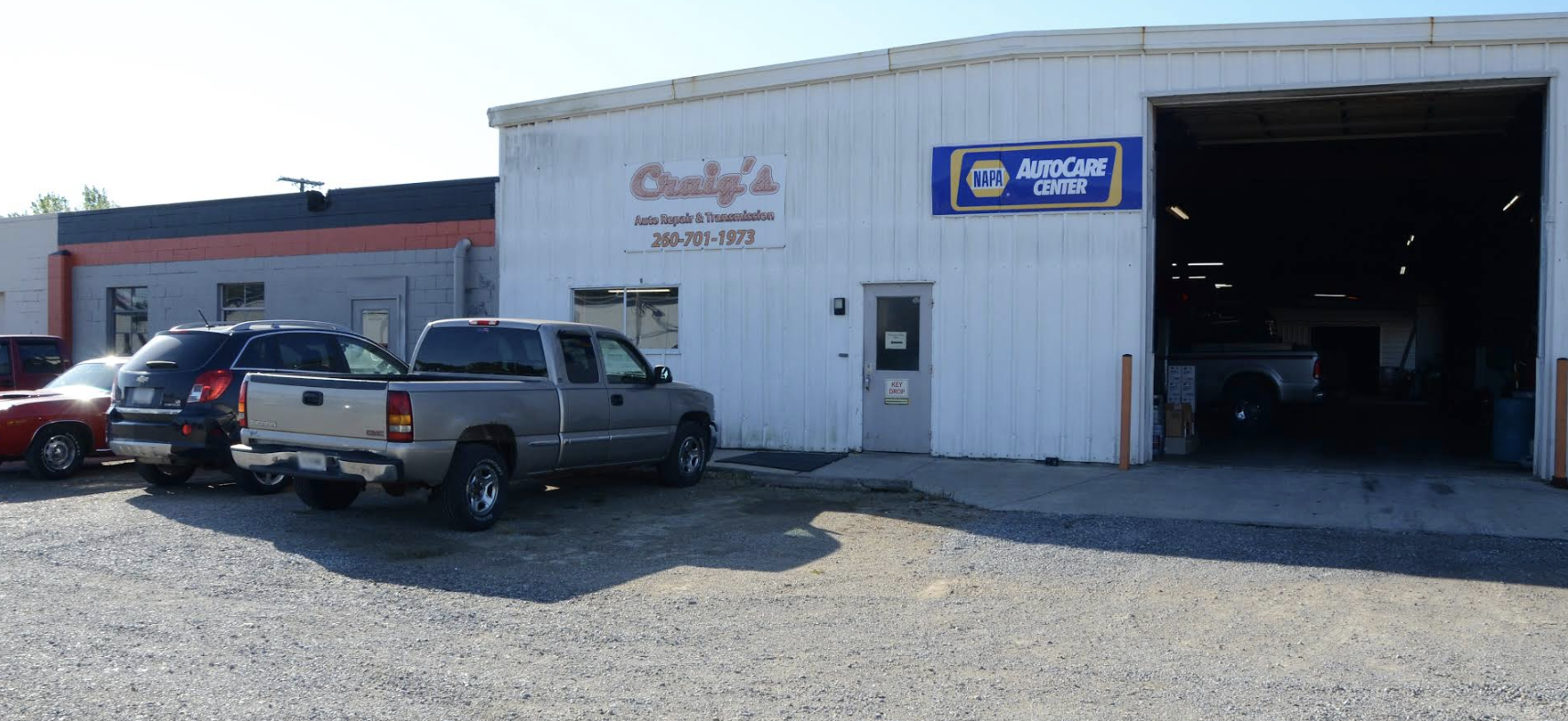 Craig's Auto Repair shop exterior